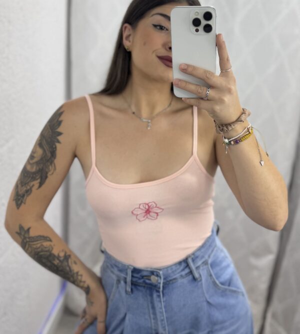 Camiseta Flor